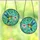 Nature Lovers' Vibrant Stained Glass Hummingbird Pink Flower Jewel Tone Mosaic Stained Glass Suncatcher - 3