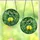 Women's Detailed Tiffany Style Stained Glass Lemon Botanical Swirl Pattern Yellow Emerald Green Stained Glass Suncatcher - 3