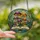 Fantasy Art Lovers' Luminous Tiffany Stained Glass Fantastical Mushroom Storybook Botanical Mosaic Stained Glass Suncatcher - 2