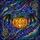 Halloween Fans' Intricate Tiffany Style Stained Glass Jack-o'-Lantern Bat Night Sky Design with Jewel Tones Stained Glass Suncatcher - 6
