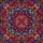 Art Lovers' Tiffany Style Stained Glass Lotus Mandala, Vibrant Jewel Tone Mosaic Patterns Stained Glass Suncatcher - 6
