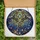 Art Enthusiasts' Tiffany Stained Glass Jewel Tone Rhombus Crystal Celestial Mosaic Stained Glass Suncatcher - NTMKPnwERn