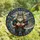 Fantasy & Mythology Lovers' Tiffany Style Stained Glass Viking Dwarf Axe Jewel Tone Nordic Mosaic Stained Glass Suncatcher - 4