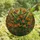 Women's Vibrant Orange Blue Green Tiffany Stained Glass Floral Mosaic Stained Glass Suncatcher - 4