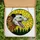 Wildlife Art Lovers' Fierce Opossum Stained Glass Mosaic, Yellow Sky & Deep Forest Green Trees Stained Glass Suncatcher - 93IN-ftxi1