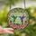 Nature Lovers' Luminous Tiffany Style Stained Glass Hummingbirds Pink Roses Mosaic Stained Glass Suncatcher - 2