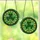 Stained Glass Art Lovers' Intricate Tiffany Shamrock Mosaic Emerald Green & Golden Yellow Design Stained Glass Suncatcher - 3