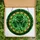 Stained Glass Art Lovers' Intricate Tiffany Shamrock Mosaic Emerald Green & Golden Yellow Design Stained Glass Suncatcher - 5