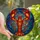 Coastal Enthusiasts' Vibrant Jewel Tone Tiffany Stained Glass Lobster Mosaic with Bold Black Lines Stained Glass Suncatcher - Aeuw6MH0XC