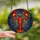 Coastal Enthusiasts' Vibrant Jewel Tone Tiffany Stained Glass Lobster Mosaic with Bold Black Lines Stained Glass Suncatcher - F6_Rc1swIA