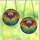 Fantasy Art Lovers' Vibrant Stained Glass Bat Tiffany Style Jewel Tone Abstract Mosaic Pattern Stained Glass Suncatcher - 3