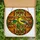 Nature Lovers' Tiffany Style American Goldfinch Vibrant Yellow Orange Green Intricate Floral Stained Glass Stained Glass Suncatcher - 5