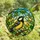 Bird Lovers' Vibrant Tiffany Stained Glass Great Tit Songbird Emerald Green Teal Foliage Mosaic Stained Glass Suncatcher - U6hK0Sz3T5