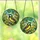 Bird Lovers' Vibrant Tiffany Stained Glass Great Tit Songbird Emerald Green Teal Foliage Mosaic Stained Glass Suncatcher - wEyQ27WLfd