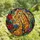 Nature Lovers' Tiffany Stained Glass Giraffe Mother & Calf Floral Botanical Mosaic Amber Gold Blue Purple Red Stained Glass Suncatcher - 4