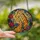Nature Lovers' Tiffany Stained Glass Giraffe Mother & Calf Floral Botanical Mosaic Amber Gold Blue Purple Red Stained Glass Suncatcher - 2