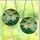 Art Lovers' Tiffany Stained Glass Teal Dragonfly Lotus Emerald Green Peach Mosaic Design Stained Glass Suncatcher - 3
