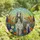 Afghan Hound Lovers' Majestic Tiffany Stained Glass Wildflower Meadow Jewel Tones Stained Glass Suncatcher - krM1x9b_3y