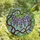 Nature Lovers' Tiffany Stained Glass Wisteria Floral Mosaic: Purple, Green & Sky Blue Jewel Tones Stained Glass Suncatcher - XMn_6LUgBA
