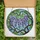 Nature Lovers' Tiffany Stained Glass Wisteria Floral Mosaic: Purple, Green & Sky Blue Jewel Tones Stained Glass Suncatcher - y6ZT4XBN7M