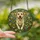 Labrador Lovers' Joyful Golden Labrador Stained Glass Running Art with Jewel Toned Wildflowers & Meadow Mosaic Stained Glass Suncatcher - Esneo-aG6Q