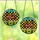 Maryland Coastal Art Fans' Vibrant Tiffany Stained Glass Blue Crab Maryland Flag Checkerboard Stained Glass Suncatcher - MGsEvdc3bR