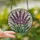 Nature Lovers' Intricate Stained Glass Lavender Floral Tiffany Style Jewel Tone Design Stained Glass Suncatcher - 2