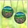 Art Lovers' Tiffany Stained Glass Pink Rhododendron & Verdant Mountains Blue Sky Pattern Stained Glass Suncatcher - 3
