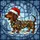 Dachshund Lovers' Jewel Tone Stained Glass Christmas Dog Festive Mosaic Pattern Stained Glass Suncatcher - 6