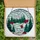 Art Enthusiasts' Stained Glass Winter Forest Crescent Moon, Tiffany Style Emerald Ruby Snowdrift, Iridescent Blue Sky Mosaic Stained Glass Suncatcher - 3I-IEgSEcL