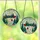 Art Enthusiasts' Stained Glass Winter Forest Crescent Moon, Tiffany Style Emerald Ruby Snowdrift, Iridescent Blue Sky Mosaic Stained Glass Suncatcher - 3X1X70tcWL