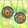 Nature Lovers' Tiffany Stained Glass Beehive Honey Jar Golden Yellow Amber Green Daisy Floral Mosaic Pattern Stained Glass Suncatcher - 3