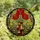 Art Lovers' Vibrant Tiffany Stained Glass Red Poppies Yellow Daisies Floral Botanical Mosaic Geometric Vase Stained Glass Suncatcher - 4