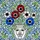 Art Lovers' Jewel-Toned Stained Glass Anemone Flower Bouquet Face Vase Mosaic Art Stained Glass Suncatcher - 6