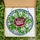 Art Lovers' Tiffany Style Stained Glass Peony Calla Lily Mosaic Crimson Blue Green Stained Glass Suncatcher - 5