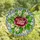 Art Lovers' Tiffany Style Stained Glass Peony Calla Lily Mosaic Crimson Blue Green Stained Glass Suncatcher - 4