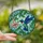 Nature Lovers' Tiffany Stained Glass Hummingbird Royal Blue Pink Floral Mosaic Art Stained Glass Suncatcher - 2