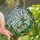 Nature Lovers' Tiffany Stained Glass Dragonfly Art Sky Blue Green Amber Jewel Tones Intricate Mosaic Stained Glass Suncatcher - v_xj0xZt-m