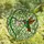 Nature Lovers' Intricate Tiffany Stained Glass Hummingbird Floral Mosaic Teal Green Pink Stained Glass Suncatcher - 4