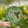 Nature Lovers' Intricate Tiffany Stained Glass Hummingbird Floral Mosaic Teal Green Pink Stained Glass Suncatcher - 2