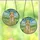 Llama Lovers' Vibrant Tiffany Stained Glass Llama Alpaca Embrace Intricate Jewel Tone Pastoral Design Stained Glass Suncatcher - 3