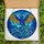 Nature & Art Enthusiasts Vibrant Tiffany Stained Glass Bird Royal Blue Sunny Yellow Turquoise Teal Intricate Mosaic Sky Stained Glass Suncatcher - S9RBoXhAnA