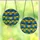 Art Nouveau Fans' Intricate Stained Glass Heart Mosaic Cerulean Blue Golden Yellow Stained Glass Suncatcher - YY8PY-qECe