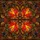 Autumn Enthusiasts' Intricate Tiffany-Style Stained Glass Autumn Leaf Mosaic Fiery Red Orange Yellow Brown Stained Glass Suncatcher - 6