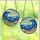 Ocean Lovers' Colorful Tiffany Stained Glass Wave, Seashell, Starfish & Beach Mosaic Stained Glass Suncatcher - -kyAKPLsCL