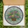 Art Lovers' Tiffany Stained Glass Chrysanthemum Basket, Pink Purple Green Jewel Tone Mosaic Stained Glass Suncatcher - 5