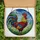 Stained Glass Art Enthusiasts' Vibrant Proud Rooster Tiffany Mosaic Jewel Tone Pattern Stained Glass Suncatcher - 5