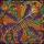 Music & Art Enthusiasts' Glowing Tiffany Style Trumpet & Feather Mosaic Pattern Stained Glass Suncatcher - 6