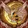 Stained Glass Art Lovers' Winged Calico Cat Crescent Moon Amber Rose Gold Black Tiffany Mosaic Stained Glass Suncatcher - 6