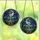 Stained Glass Art Lovers' Intricate Tiffany Style Whimsical Skeleton Moonlit Mosaic Opalescent Pink Black Stained Glass Suncatcher - 3